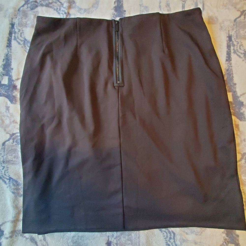 Alfani Black Asymmetrical Skirt - Picture 4 of 7